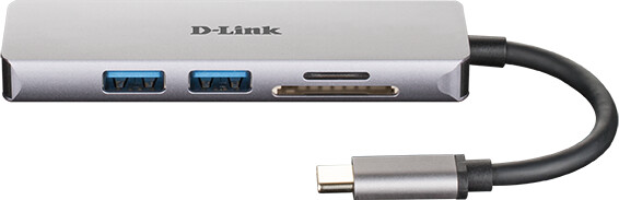 D-Link USB-C Hub 5v1, HDMI, čtečka karet SD/microSD_509622430