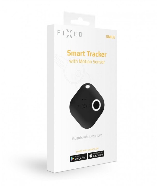 FIXED Key finder Smile s motion senzorem + Powerbanka FIXED Zen Power 12000 mAh, černá_1015149158