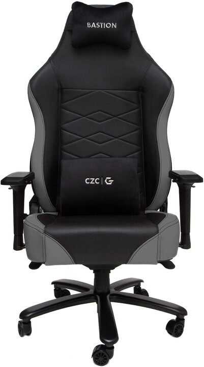 CZC.Gaming Bastion, herní židle, černá/šedá_808261352