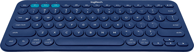 Logitech K380, modrá, US_330019882