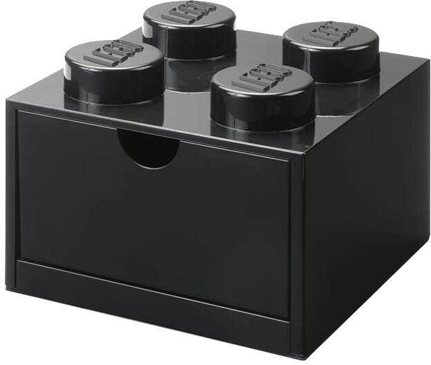 Stolní box LEGO, se zásuvkou, malý (4), černá_1099182022