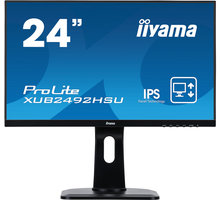 iiyama ProLite XUB2492HSU-B1 - LED monitor 24" Poukaz 200 Kč na nákup na Mall.cz + O2 TV HBO a Sport Pack na dva měsíce
