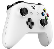 Microsoft Xbox ONE S Gamepad, bezdrátový, bílý (Xbox ONE)_1097315517