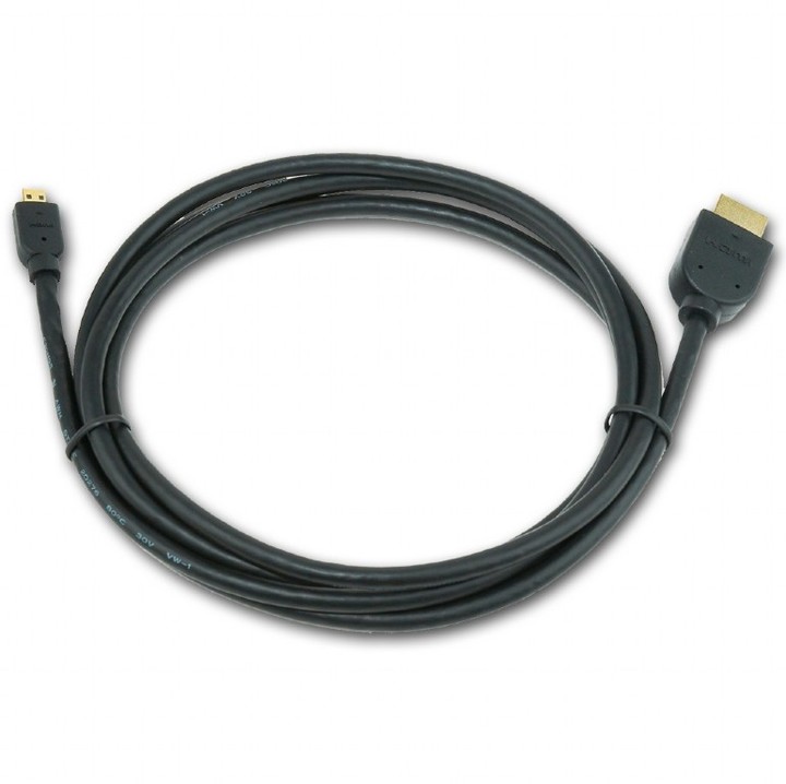 Gembird CABLEXPERT kabel HDMI-HDMI micro 1,8m, 1.3, M/M stíněný, zlacené kontakty, černá_721266704