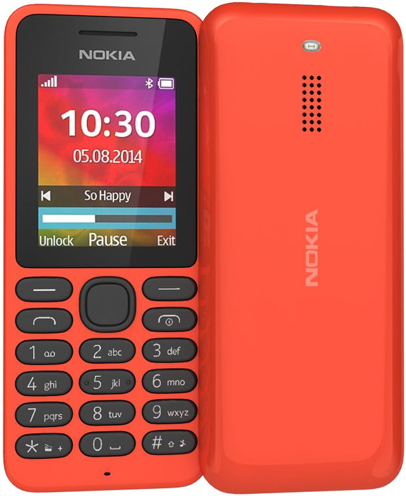 Nokia 130 Dual SIM, červená_2041160540