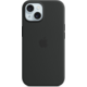 Apple Silikonový kryt s MagSafe pro iPhone 15, černá_491955033