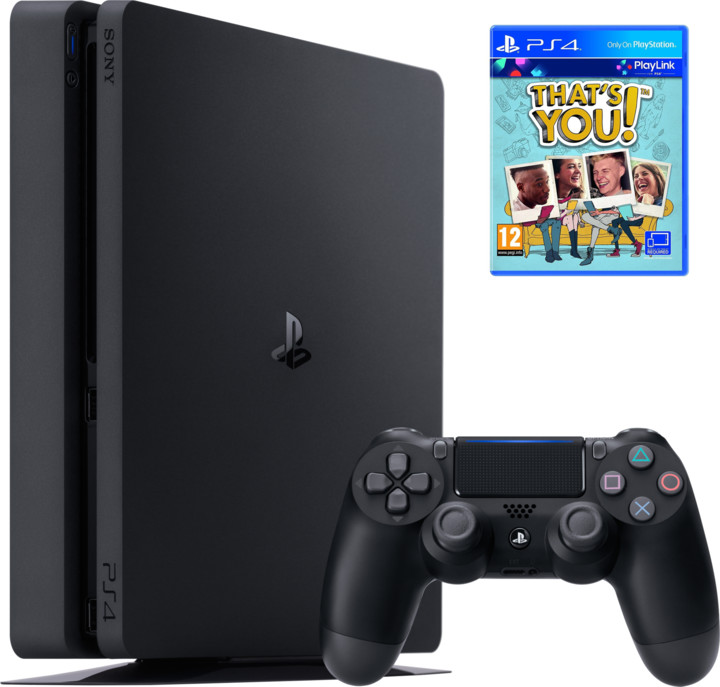 PlayStation 4 Slim, 500GB, černá + That&#39;s You!_1489983392