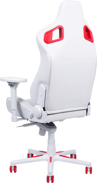CZC.Gaming Templar, herní židle, bílá/červená_236334275