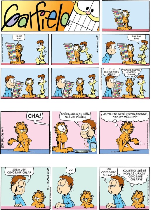 Komiks Garfield král zvěřiny, 50.díl_1937684252