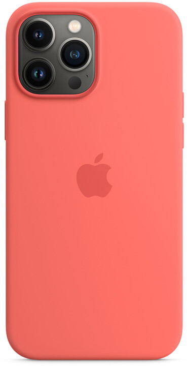Apple silikonový kryt s MagSafe pro iPhone 13 Pro Max, pomelově růžová_942477154