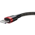 Baseus nabíjecí / datový kabel Cafule USB-A - Lightning, 2,4A, 0.5m, červená/černá_1122196899