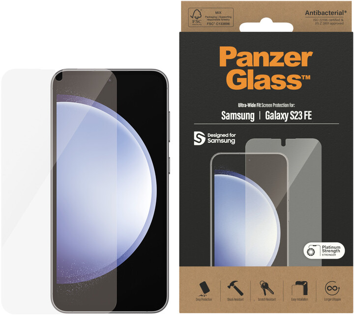 PanzerGlass ochranné sklo fotoaparátu pro Samsung Galaxy S23 FE_1950608260