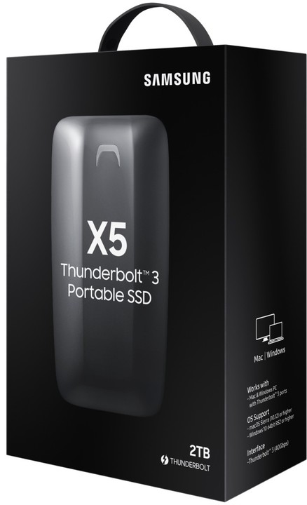 Samsung X5, 2TB