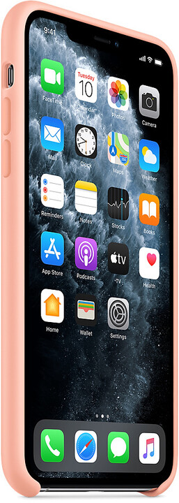 Apple silikonový kryt pro iPhone 11 Pro Max, oranžová_1563917712