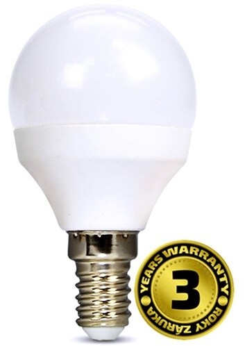 Solight žárovka, miniglobe, LED, 4W, E14, 3000K, 340lm, bílá_1437015114