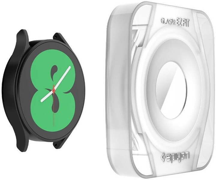 Spigen ochranné sklo Glas.tR EZ Fit pro Samsung Galaxy Watch 4 40mm, 2ks_758560237