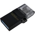 Kingston DataTraveler microDuo 3 G2 - 128GB, černá