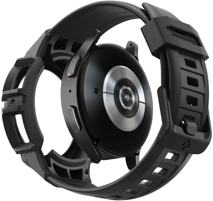 Spigen ochranné pouzdro Rugged Armor Pro pro Galaxy Watch5 Pro 45mm, černá_1731731475