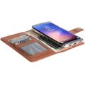 Krusell Sunne 5 Card FolioCase flipové pouzdro pro Samsung Galaxy S8+, hnědá_875674860