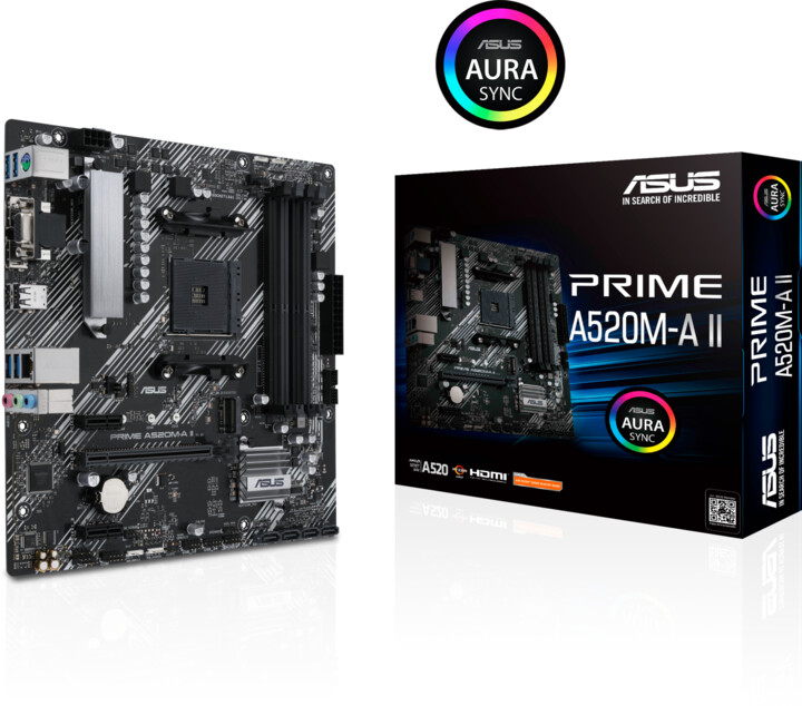 ASUS PRIME A520M-A II - AMD A520_315862350