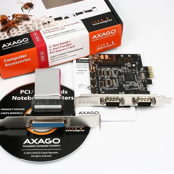 AXAGON PCEA-SP PCIe 2x serial+1x paralel_517575782