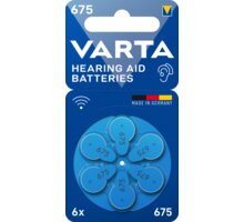 VARTA baterie do naslouchadel 675, 6ks_1224584148