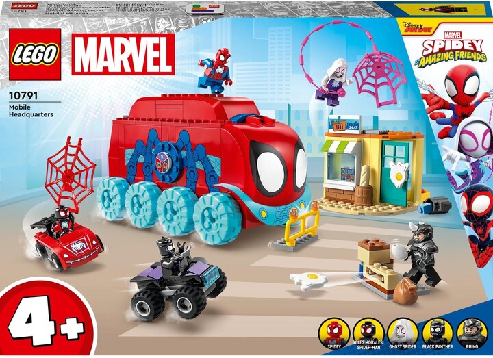 Extra výhodný balíček LEGO® DUPLO Marvel 10791 Mobilní základna týmu a 10790 Spideyho tým v majáku_1426137648