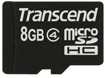 Transcend Micro SDHC 8GB Class 4_1624415924