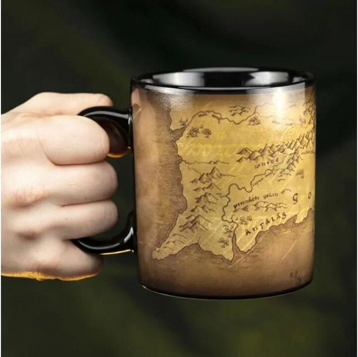 Hrnek Lord Of the Rings - Map, měnící se, 550 ml_1844208899