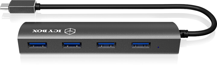 ICY BOX IB-AC6405-C USB Type-C Hub, 4 Ports USB 3.0_786917461