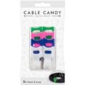 Cable Candy kabelový organizér Hook&Loop, 8ks, různé barvy