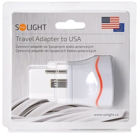 Solight cestovní adaptér pro použití v USA_274944557