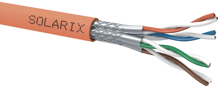 Solarix instalační kabel CAT7A SSTP LSOHFR B2 s1 d1 a1 1200 MHz 500m/cívka_761676225