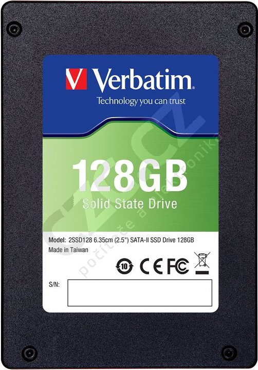 Verbatim SSD - 128GB, Retail Kit_1942420500