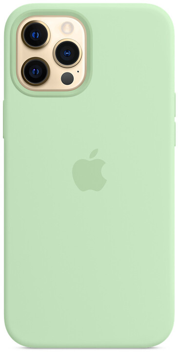 Apple silikonový kryt s MagSafe pro iPhone 12 Pro Max, světle zelená_1598238767