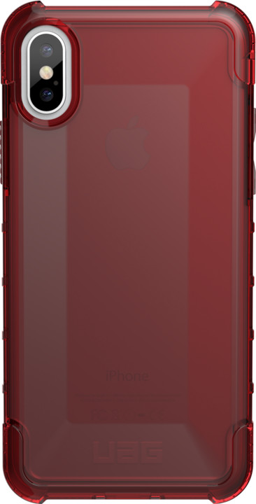UAG Plyo case Crimson - iPhone X, red_1877431494