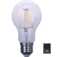 IMMAX LED žárovka Filament E27 teplá 806Im step Dim, bílá (v ceně 99 Kč)_901816431