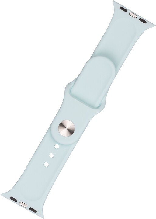 FIXED silikonový řemínek pro Apple Watch 38/40/41mm, 2 velikosti, tyrkysová_48960355