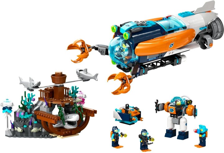 LEGO® City 60379 Hlubinná průzkumná ponorka_1324965415