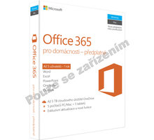 Microsoft Office 365 pro domácnosti - pouze k PC
