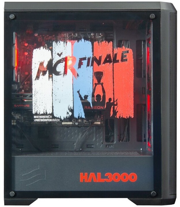 HAL3000 MČR Finale 3 Pro 6600XT, černá_408665110