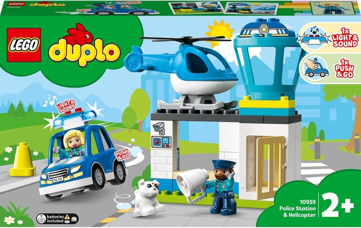 LEGO® DUPLO® 10959 Policejní stanice a vrtulník_629767097