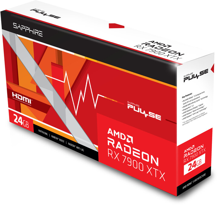 Sapphire AMD Radeon™ PULSE RX 7900 XTX, 24GB GDDR6_1635080700