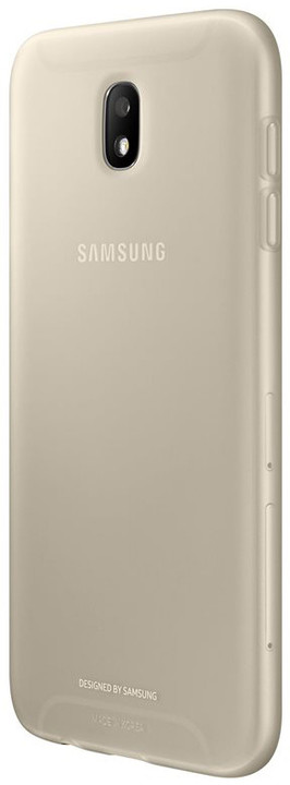 Samsung Galaxy J7 silikonový zadní kryt, Jelly Cover, zlatý_1251859401