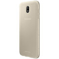 Samsung Galaxy J7 silikonový zadní kryt, Jelly Cover, zlatý