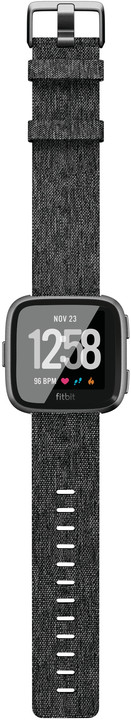 Google Fitbit Versa (NFC) - Charcoal Woven_1083778156
