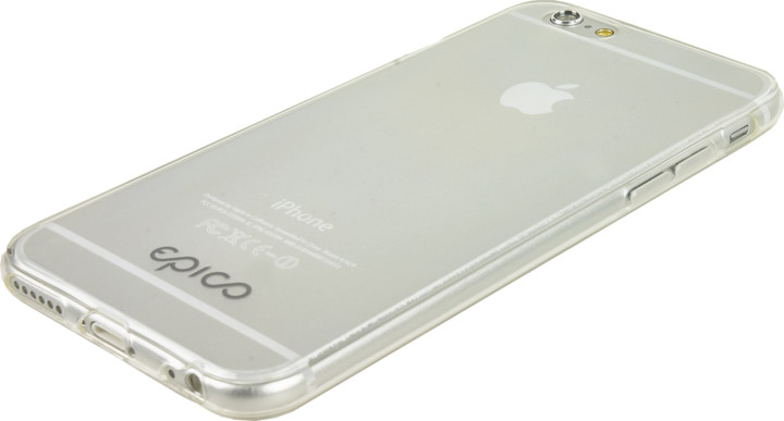 EPICO Ultratenký plastový kryt pro iPhone 6/6S TWIGGY GLOSS - čirá bílá_862296513