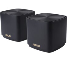 ASUS ZenWifi XD4 Plus, černá, 2ks 90IG07M0-MO3C30