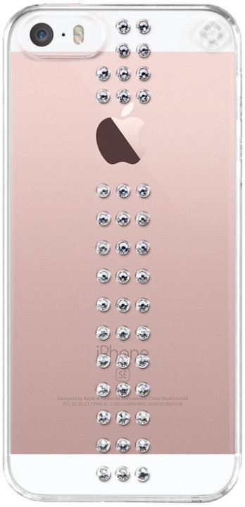 Bling My Thing Stripe Crystal kryt pro Apple iPhone 5/5S/SE, MADE WITH SWAROVSKI® ELEMENTS_447642771
