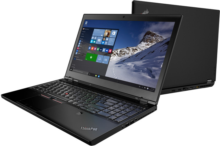 Lenovo ThinkPad P50s, černá_431055483